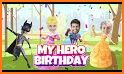 My Hero Birthday – Superhero and Princess Dance related image