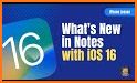 Note iOS 16 - Phone Notes related image