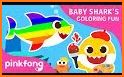 Baby Shark coloring game book related image