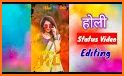 Happy Holi Video Maker: Holi Status Video Maker related image
