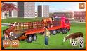 Farm Animal Transport Truck Simulator Driver 2020 related image