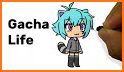 How to Draw Gacha : easy drawing related image