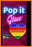 Pop It Glow Magic - Antistress Fidget Toys 3D Game related image