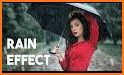 Rain Effect on Photo - Pic Editor and Frames New related image