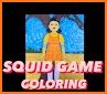 Coloring Book squid game related image