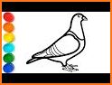 Bird Coloring Pages - Colorful Birds related image