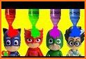 Coloring PJ Hero Masks related image