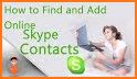 Video chat contacts with funny people related image