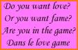 Love is a Game related image