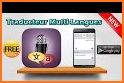 Voice Translator All Languages Keyboard Typing App related image