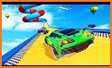 Mega Ramp Spiral Car Stunt Racing Games related image