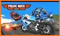 Moto Robot Police Bike Shooting Drive Simulator related image