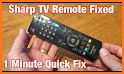 Sharp TV Remote Control related image