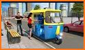 US City Auto Rickshaw: Modern Tuk Tuk Games 2020 related image