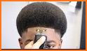 Black Men Line Haircut related image