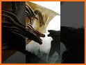 Godzilla vs King ghidorah Wallpaper related image