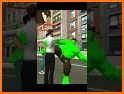 Incredible Monster Green Super City Hero Battle related image
