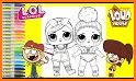 Coloring Dolls Dolls Lol Funny related image