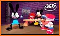 Oswald FNF Rabbit 3D Dance Mod related image