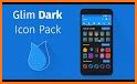 Dark Glow - icon pack related image
