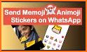 Memoji Cartoon Stickers for WhatsApp related image