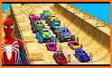 Superhero Car Stunts - Racing Car Games related image