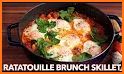 Recipes of Ratatouille with Baked Eggs related image