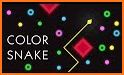 snake & colored blocks related image