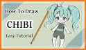 Drawing Cute Chibi Girls related image