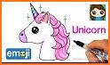 Unicorn Cartoon Keyboard related image