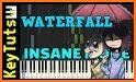 Waterfall Animated Keyboard related image