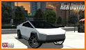 City Driving Tesla Cybertruck Eco SUV related image
