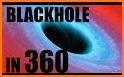 Space black hole 3D related image