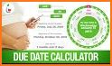 Pregnancy Calculator, Calendar related image