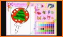 Coloring Book Christmas Color By Number Paint Game related image