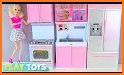 Barbie Doll Kitchen Set Toys Videos related image