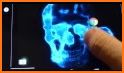 Fire, Blue, Skull Themes, Live Wallpaper related image