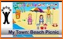 My Town : Beach Picnic related image