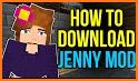 Jenny mod 1.12.2 for Minecraft related image