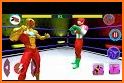 Robot vs Super hero - Robot Fighting Ring Battle related image