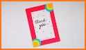 Thank you card Maker & Wishes related image