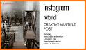Creative multiple post for Instagram: PanoSlice related image