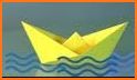 Origami boats: how to make paper ships related image