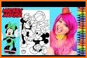 Coloring Mickey And Minnie Books related image