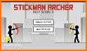 Stickman Archer run 3D related image