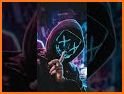 Neon Mask Wallpaper Parallax related image