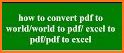 Convertir PDF (Jpg, doc, Word, xls, ppt) related image