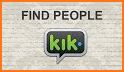 Friends usernames finder for kik related image