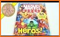 Superhero Coloring Book Game & Comics Drawing book related image