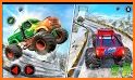 Monster Truck Snow Mountain Stunts Racing 2021 related image